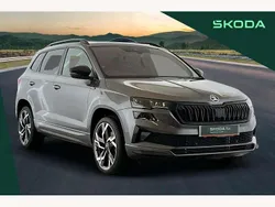 Graphite grey Used 2025 Skoda Karoq SportLine SUV | £28,590 (Fair price)