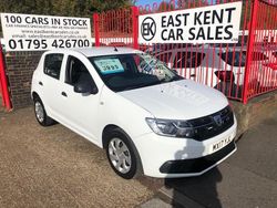 White Used 2017 Dacia Sandero Ambiance Hatchback | £3,500 (Super price)