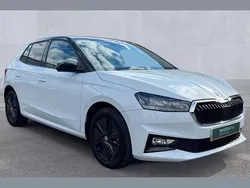 Moon white/black magic Used 2024 Skoda Fabia Colour Edition Hatchback | £15,486 (Fair price)
