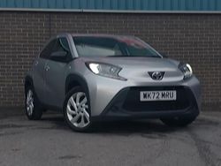 Silver Used 2022 Toyota Aygo X PURE SUV | £14,498