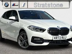 White Used 2022 BMW 118 Sport Line Hatchback | £22,750 (Fair price)