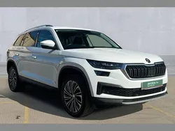 Moon white Used 2024 Skoda Kodiaq SE L Executive SUV | £29,450 (Fair price)