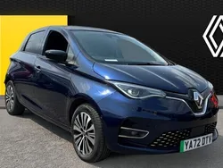 Blue Used 2022 Renault Zoe Techno Hatchback | £12,013 (Fair price)