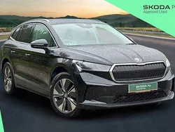 Black magic pearl effect Used 2024 Skoda Enyaq iV SUV | £28,700 (Fair price)