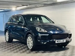Blue Used 2015 Porsche Cayenne S SUV | £12,989