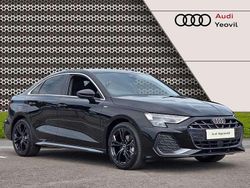 Black Used 2025 Audi A3 S-Line Sedan | £33,400