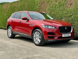 Red Used 2017 Jaguar F-Pace Portfolio SUV | £17,395 (A bit pricey)