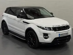 White Used 2013 Land Rover Range Rover evoque Dynamic SUV | £8,495 (Fair price)