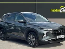 Grey Used 2021 Hyundai Tucson SE SUV | £15,999 (Fair price)