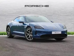 Blue Used 2025 Porsche Taycan Sedan | £88,850 (A bit pricey)