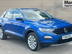 Blue Used 2019 VW T-Roc SE SUV | £15,876 (Fair price)