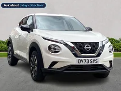 White Used 2023 Nissan Juke Acenta SUV | £14,990 (Fair price)