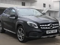 Black Used 2017 Mercedes GLA220 AMG line SUV | £16,299 (Fair price)