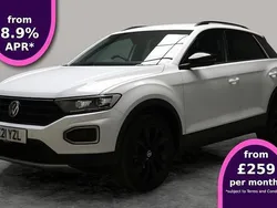 White Used 2021 VW T-Roc Black Edition SUV | £19,103 (Good price)