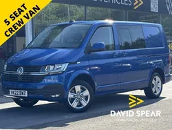 Blue Used 2022 VW T6.1 Highline Van | £26,990 (A bit pricey)
