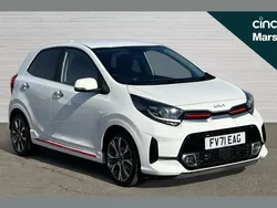 White Used 2021 Kia Picanto 4 Hatchback | £12,450 (Fair price)