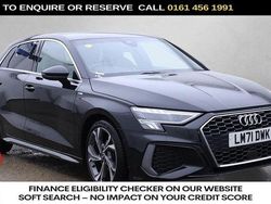 Black Used 2021 Audi A3 S-Line Hatchback | £17,970 (Fair price)