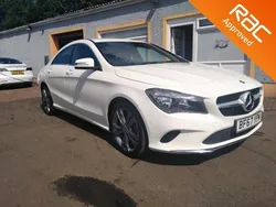 White Used 2017 Mercedes CLA180 Sedan | £12,299 (Fair price)