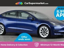 Used 2023 Tesla Model 3 Long Range AWD Sedan | £21,176 (Fair price)