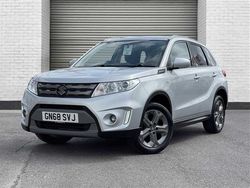 Silky silver metallic Used 2018 Suzuki Vitara SZ-T SUV | £13,999 (A bit pricey)