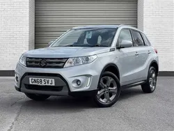 Silky silver metallic Used 2018 Suzuki Vitara SZ-T SUV | £13,999 (A bit pricey)