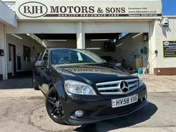 Black Used 2008 Mercedes C220 Sedan | £4,495 (Expensive)