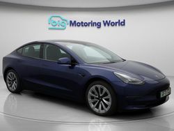 Blue Used 2021 Tesla Model 3 Long Range AWD Sedan | £17,100 (Fair price)