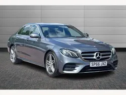 Grey Used 2016 Mercedes E220 AMG line Sedan | £12,995 (Fair price)