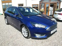 Blue Used 2018 Ford Focus Titanium Estate | £6,980 (Good price)