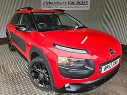 Red Used 2017 Citroën C4 Cactus Flair Hatchback | £3,500 (Fair price)