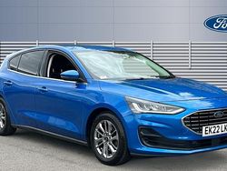 Blue Used 2022 Ford Focus Titanium Hatchback | £14,033 (Fair price)