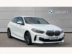 White Used 2022 BMW 118 M Sport Hatchback | £20,750 (Fair price)