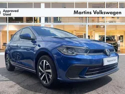 Blue Used 2024 VW Polo Match Hatchback | £19,990 (Fair price)