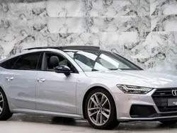 Silver Used 2021 Audi A7 Sportback Black Edition Hatchback | £32,989 (Fair price)