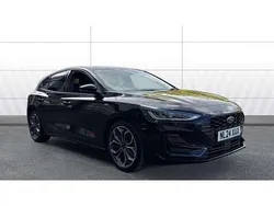 Black Used 2024 Ford Focus ST-Line X Hatchback | £19,749 (Fair price)