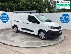 White Used 2022 Peugeot Partner Premium MPV | £11,495 (Fair price)