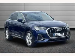 Blue Used 2022 Audi Q3 S-Line SUV | £27,395 (Fair price)