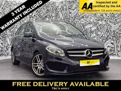 Blue Used 2018 Mercedes B180 AMG line MPV | £14,695 (Fair price)