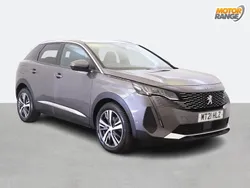 Grey Used 2021 Peugeot 3008 Allure Premium Hatchback | £14,695 (Fair price)