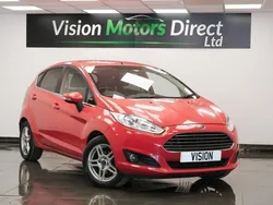 Red Used 2013 Ford Fiesta Zetec Hatchback | £3,340 (Fair price)