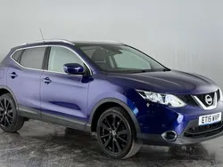 Blue Used 2015 Nissan Qashqai Tekna SUV | £6,500 (Fair price)