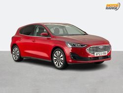 Red Used 2023 Ford Focus Titanium X Hatchback | £15,695 (Fair price)