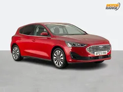 Red Used 2023 Ford Focus Titanium X Hatchback | £15,695 (Fair price)