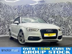 White Used 2015 Audi A3 Cabriolet S-Line Cabriolet | £8,495 (Fair price)