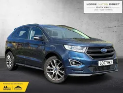 Blue Used 2018 Ford Edge Sport SUV | £13,890 (Fair price)