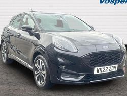 Black Used 2022 Ford Puma Gen-E ST-Line SUV | £17,400 (Fair price)