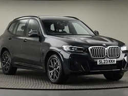 Sophistograu brillant metallic Used 2023 BMW X3 M Sport SUV | £34,900 (Fair price)