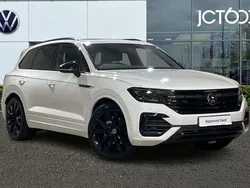 White Used 2022 VW Touareg Black Edition SUV | £45,777 (Fair price)