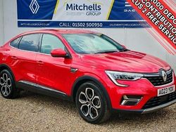 Flame red Used 2023 Renault Arkana Techno SUV | £18,995 (Fair price)