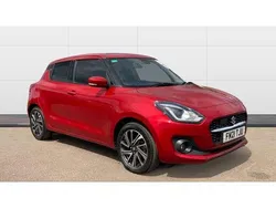 Red Used 2021 Suzuki Swift SZ5 Hatchback | £11,476 (Fair price)